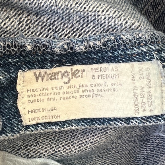 VINTAGE WRANGLER WOMENS DRESS WRANGLER AMERICA STRAIGHT HIGH RISE SIZE 8 - Picture 4 of 7